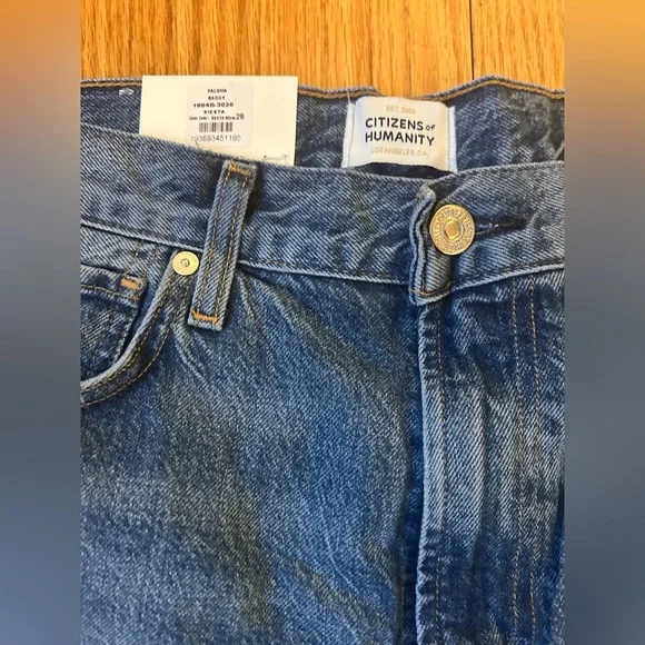 NWT Citizens of Humanity Paloma wide leg baggy jeans, size 28 - Picture 6 of 7